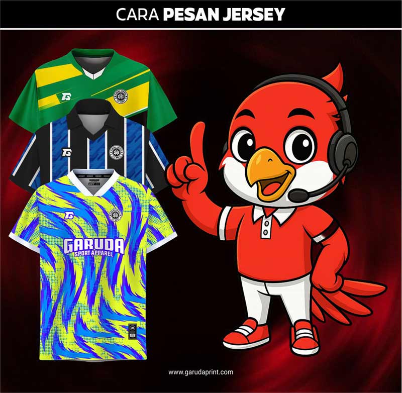 CARA PESAN JERSEY PRINTING