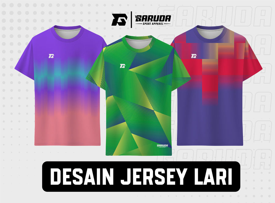 Desain Jersey Lari Printing Keren Untuk Tim Running