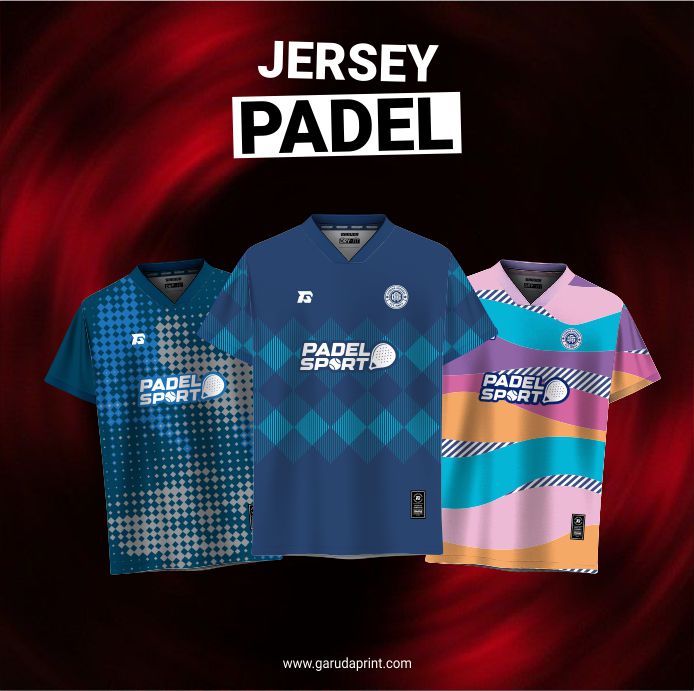 Desain Jersey Padel Printing Keren
