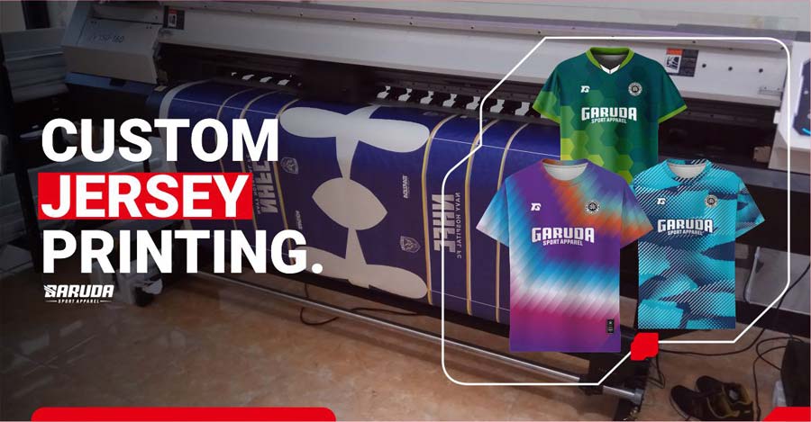 Jasa Pembuatan Jersey Custom Full Printing Terbaik